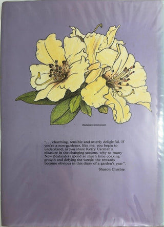 Portrait of a Garden - By Kerry Carman — back cover