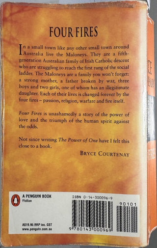 Four Fires — back cover