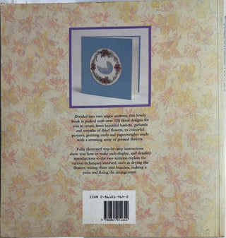 Dried & Pressed Flowers - By Sarah Waterkeyn & others — back cover