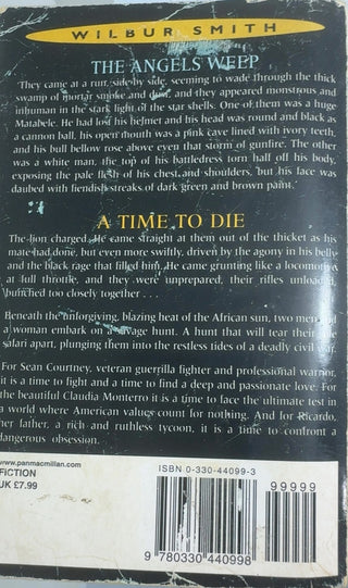 The Angels Weep / A Time to Die — back cover