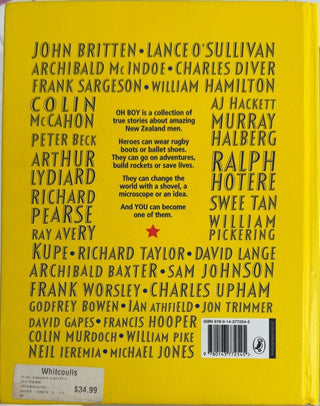 Oh Boy - By Stuart Lipshaw — back cover