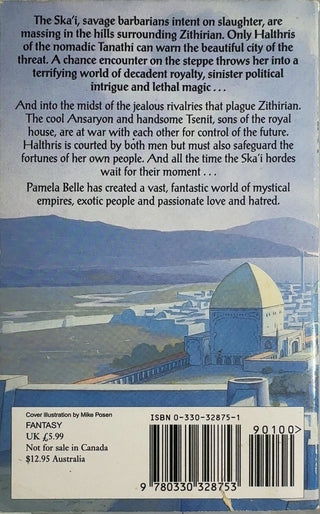 The Silver City - By Pamela Belle — back cover