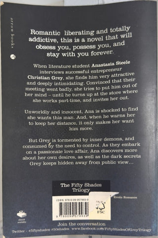 Fifty Shades of Grey — back cover