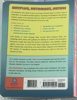 The Reality TV Handbook — back cover