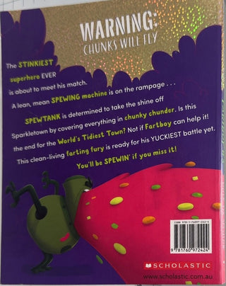 Fartboy - By Adam Wallace & others — back cover