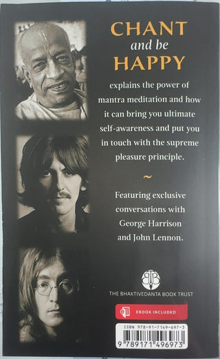 Chant and be Happy — back cover