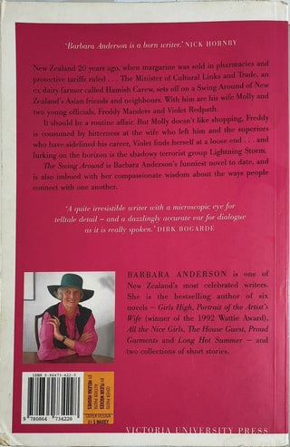 The Swing Around - By Barbara Anderson — back cover