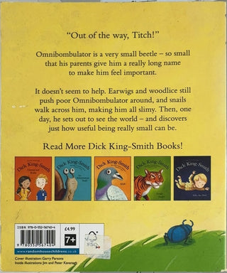 Omnibombulator - By Dick King-Smith — back cover