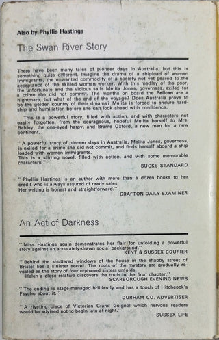 the stars are my children - By Phyllis Hastings — back cover