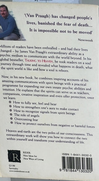 Heaven and Earth - By James Van Praagh — back cover