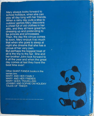 Mary's Holidays - By Gilbert Delahaye & others — back cover