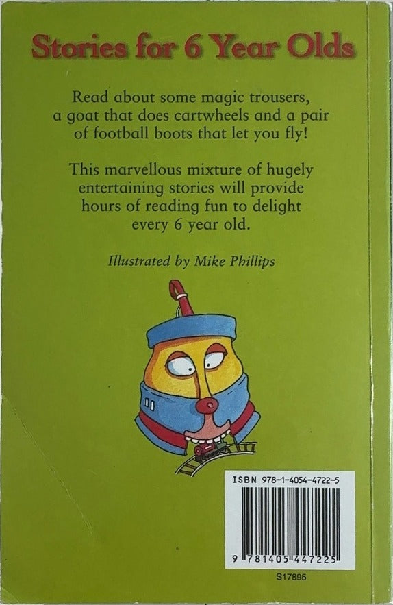Stories for 6 Year Olds - By Mike Phillips - back cover