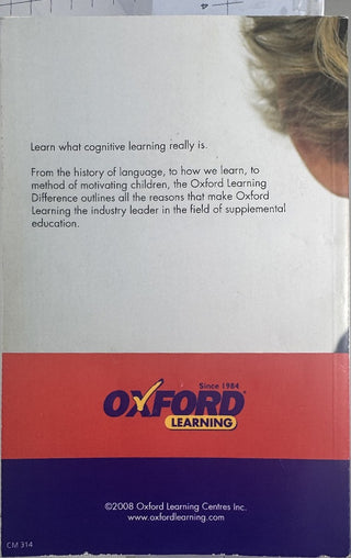 The Oxford Learning Difference — back cover