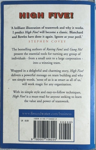 High Five! — back cover