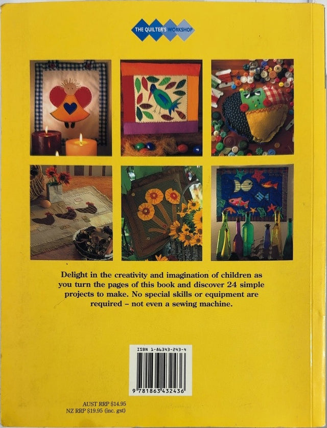 Fabric Fun for Kids - By Yolanda Gifford - back cover