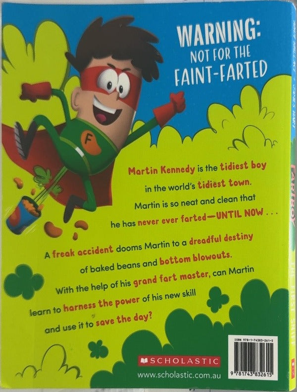 Fartboy - By Adam Wallace & others - back cover