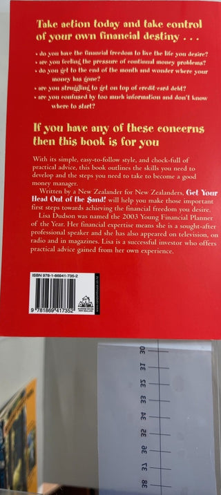 Get your HEAD OUT of the $AND! - By Lisa Dudson — back cover