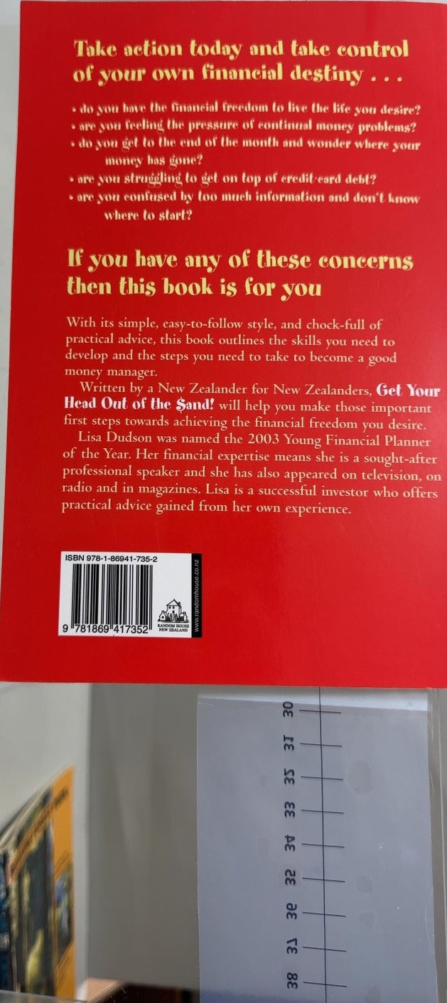 Get your HEAD OUT of the $AND! - By Lisa Dudson - back cover