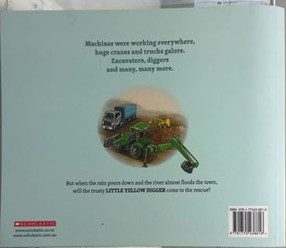 The Little Yellow Digger and the HELICOPTER - By Peter Gilderdale & others — back cover