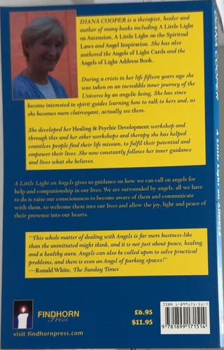 A Little Light on Angels - By Diana Cooper — back cover