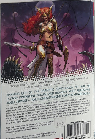 Guardians of the Galaxy - By Brian Michael Bendis & others — back cover