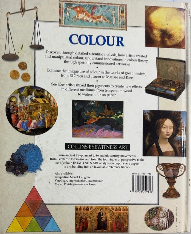 Colour - By Alison Cole - back cover