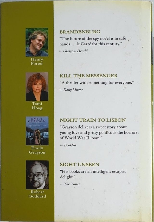Readers Digest - Select Editions - By Henry Porter & others - back cover