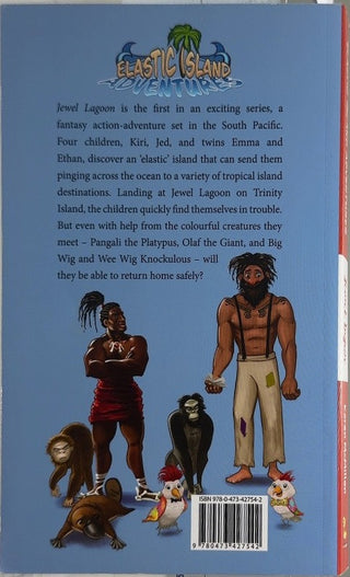 Elastic Island Adventures: Jewel Lagoon - By Karen McMillan — back cover