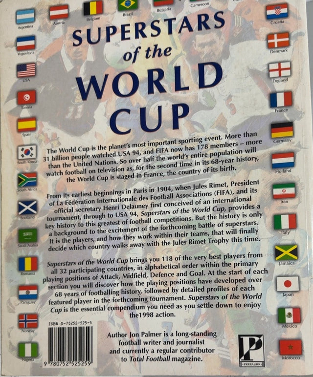 Superstars of the World Cup - By Jon Palmer - back cover