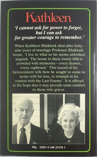 Kathleen — back cover