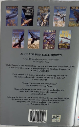 Fatal Terrain - By Dale Brown — back cover