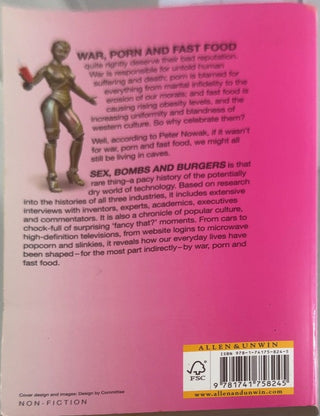 Sex, Bombs and Burgers — back cover
