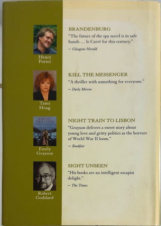 Readers Digest - Select Editions - By Henry Porter & others — back cover
