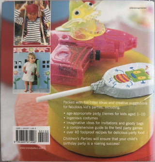 Children's Parties — back cover