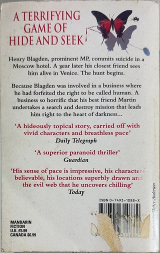 The Twisted Playground - By Bryan Forbes — back cover