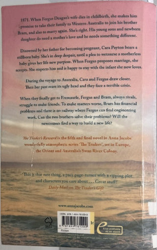 The Trader's Reward — back cover