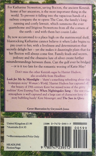 The Wooing of Katie May - By Harriet Hudson — back cover