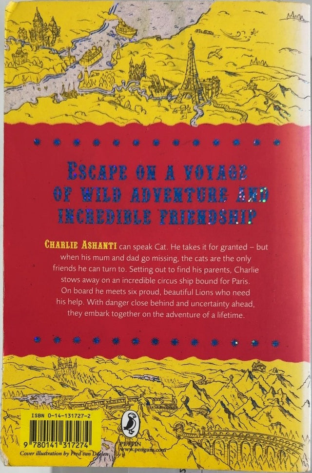 Lion Boy - By Zizou Corder - back cover