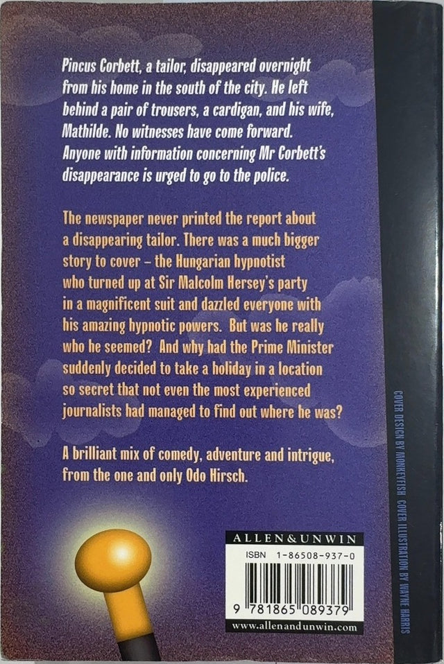 Pincus Corbett's Strange Adventure - By Odo Hirsch - back cover
