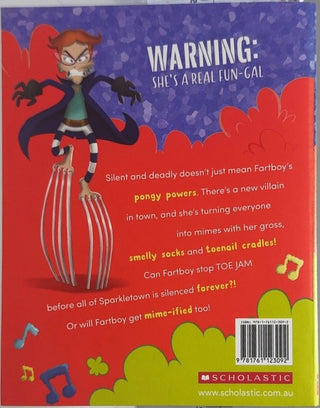 Fartboy - By Adam Wallace & others — back cover