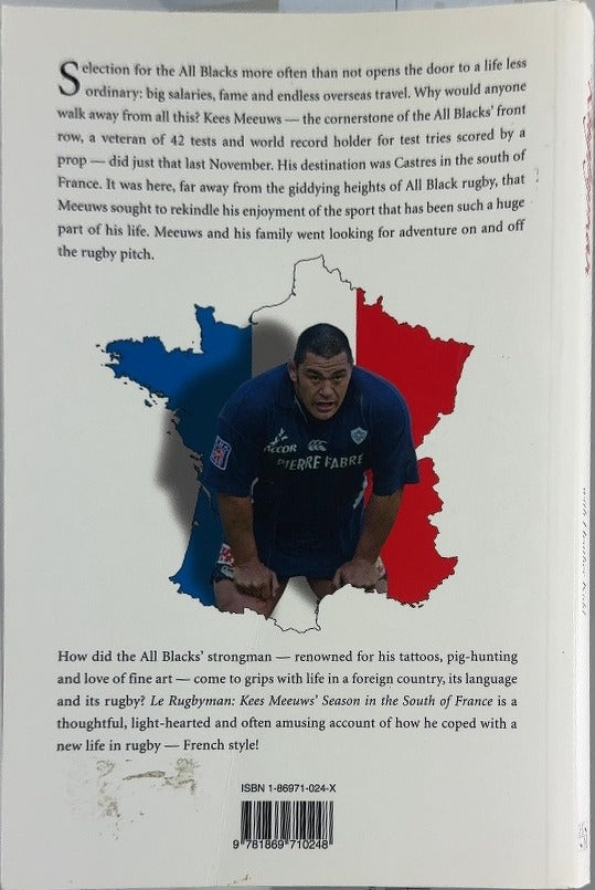 Le Rugbyman - By Kees Meeuws & others - back cover