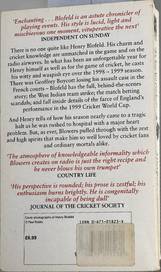 It's Just Not Cricket!! — back cover