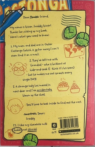 Chocolate Milk, X-Ray Specs and Me - By Bethany Walker — back cover