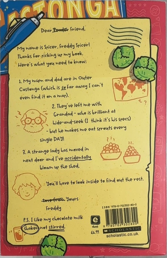 Chocolate Milk, X-Ray Specs and Me - By Bethany Walker - back cover