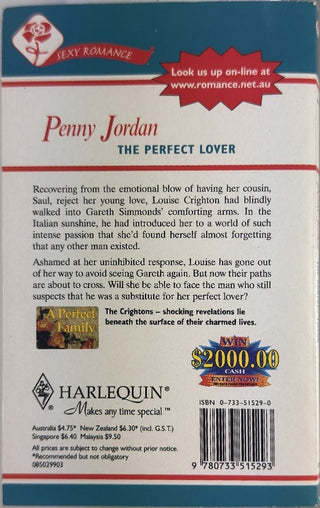 The Perfect Lover — back cover