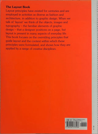 The Layout Book - By Gavin Ambrose & others — back cover
