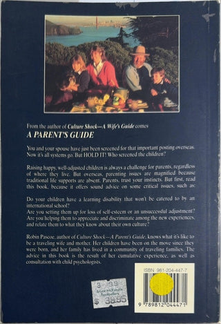 Culture Shock! - By Robin Pascoe — back cover