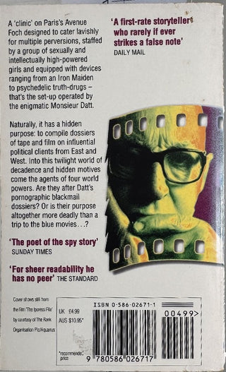An Expensive Place to Die — back cover