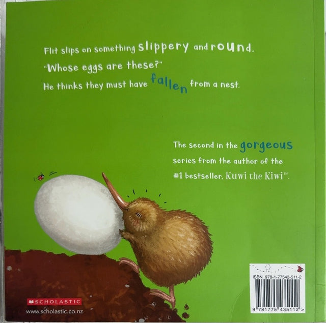 Flit the Fantail and the Mystery Eggs - By Kat Quin - back cover