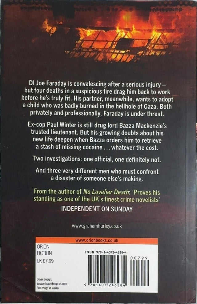Borrowed Light - By Graham Hurley - back cover